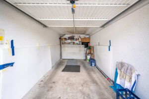 Blick in die Garage