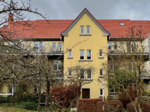 Ansicht auf Balkon