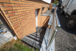 Zugang Außentreppe Keller