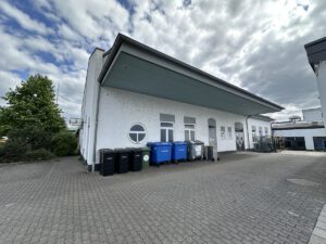 Blick auf die Stellplätze