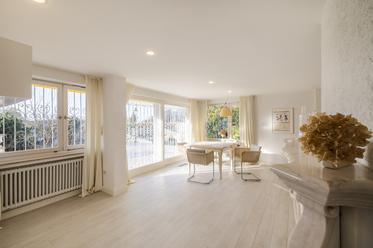 Wohnen in Gartengeschoss