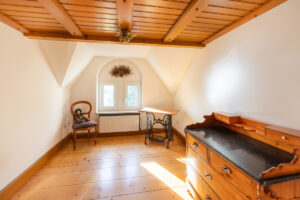 Nähzimmer im Dachteschoss