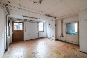 Waschküche in der Scheune