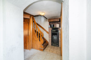 Eingang Wohnhaus Anbau