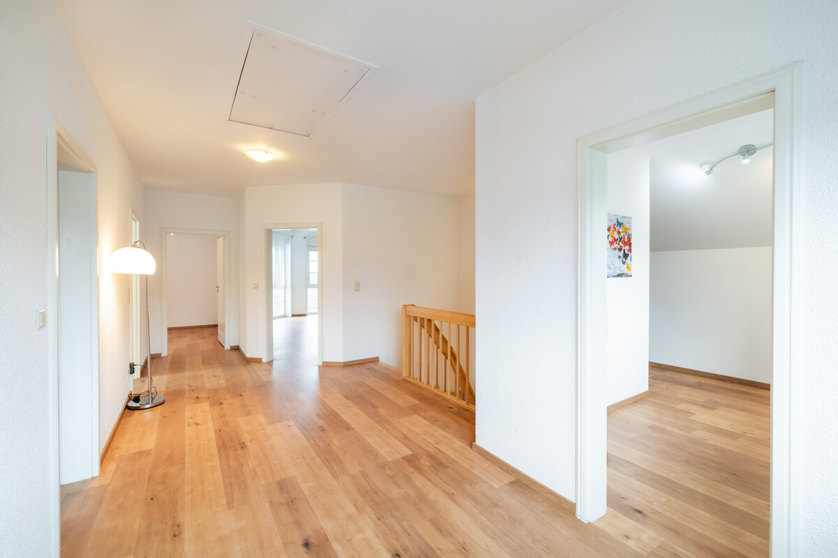 Wohnflur im Dachgeschoss
