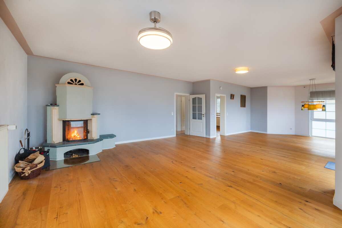 Blick in den Wohnbereich