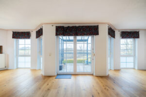 Fensterfront im Wohnbereich Erdgeschoss