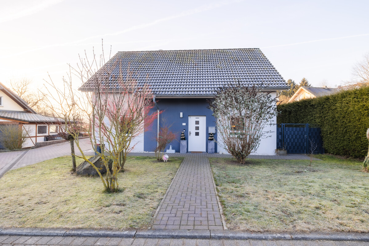 Einfamilienhaus von vorne