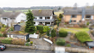 Ansicht von der Straße aus