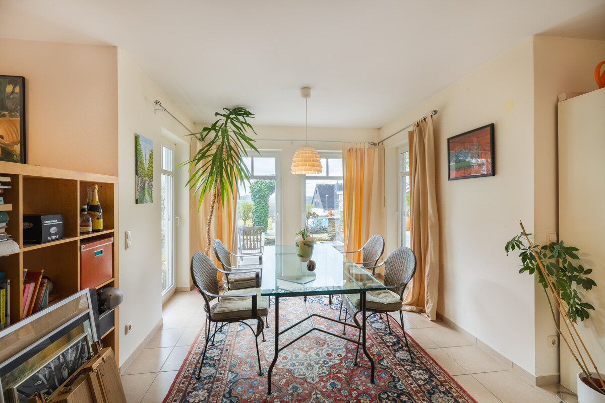 Erker im Untergeschoss