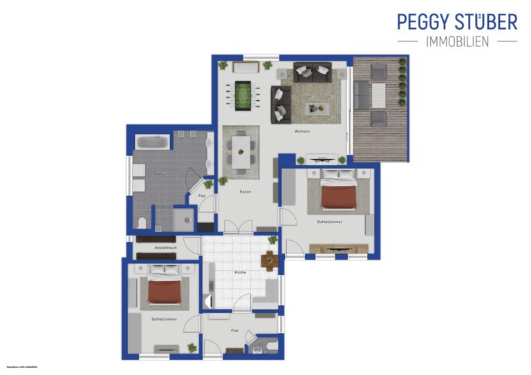 Grundriss - 1. Obergeschoss