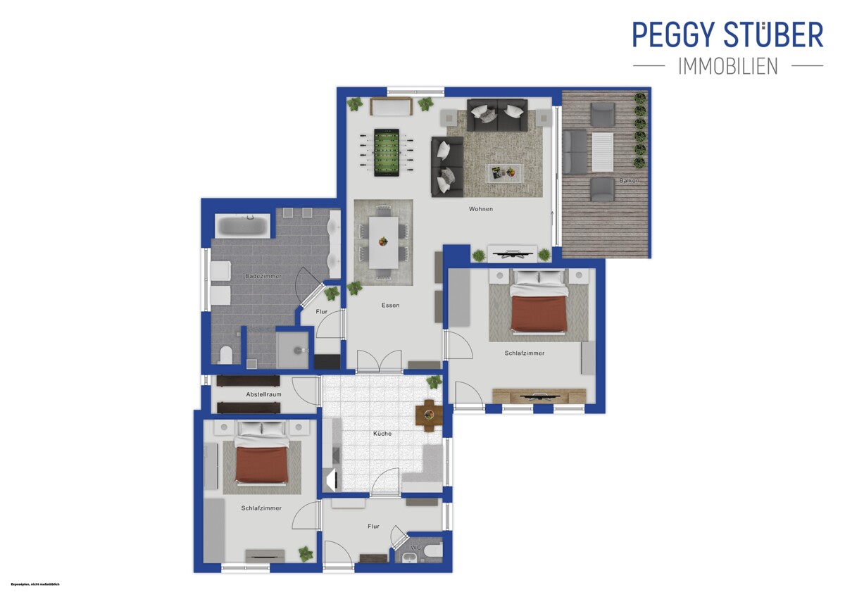 Grundriss - 1. Obergeschoss