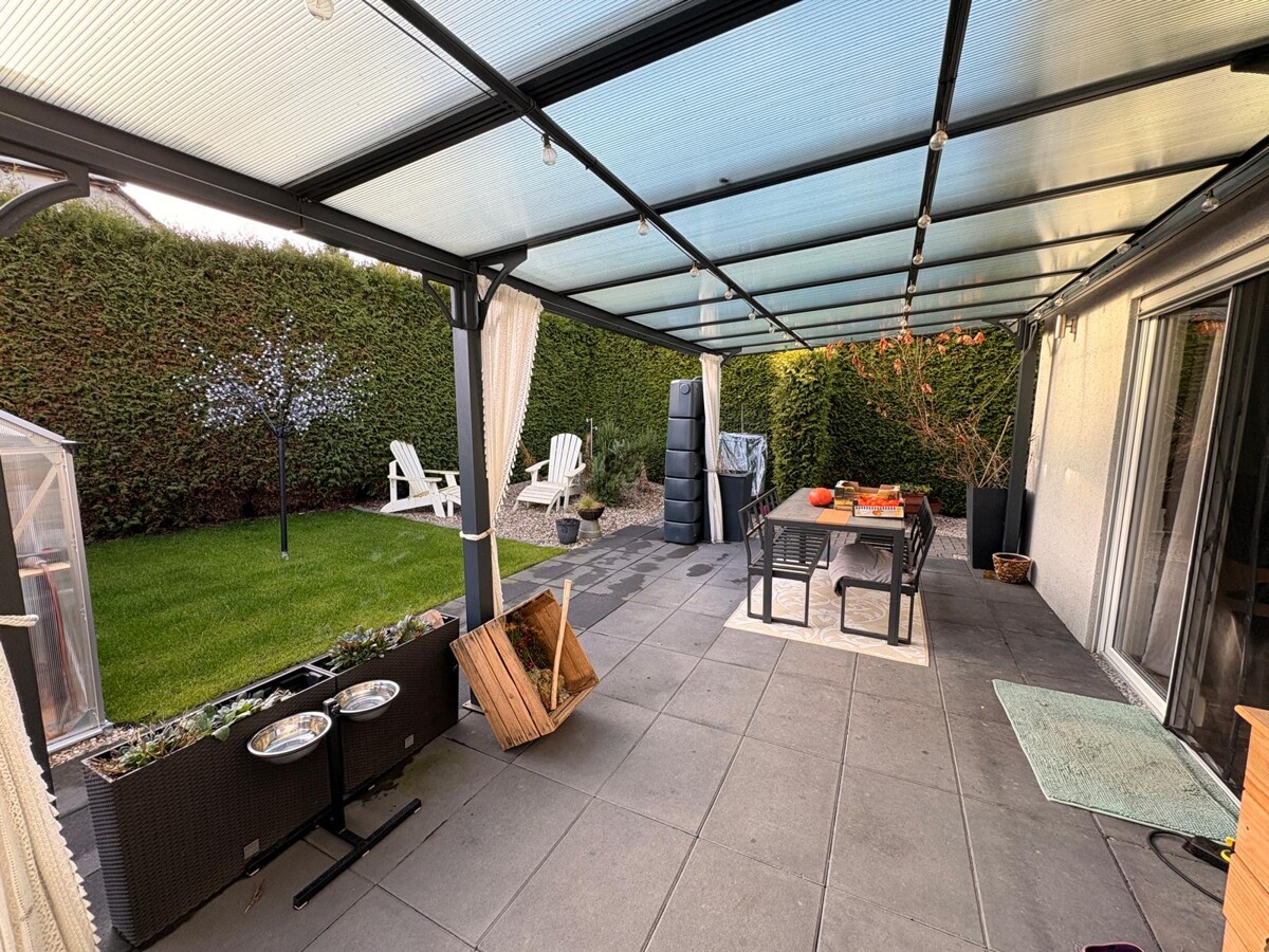 Überdachte Terrasse