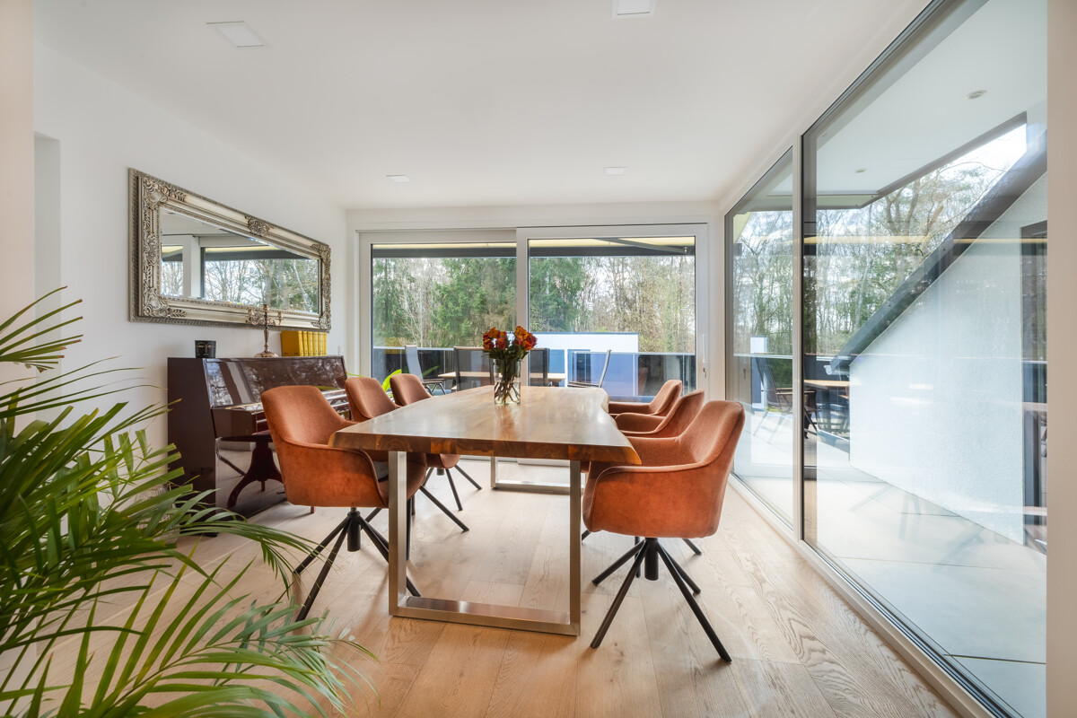 Essbereich im Erdgeschoss