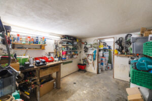 Blick in die Kellerräume