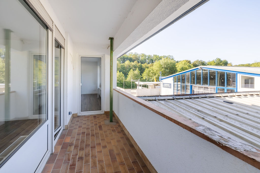 Balkon Büro I und II