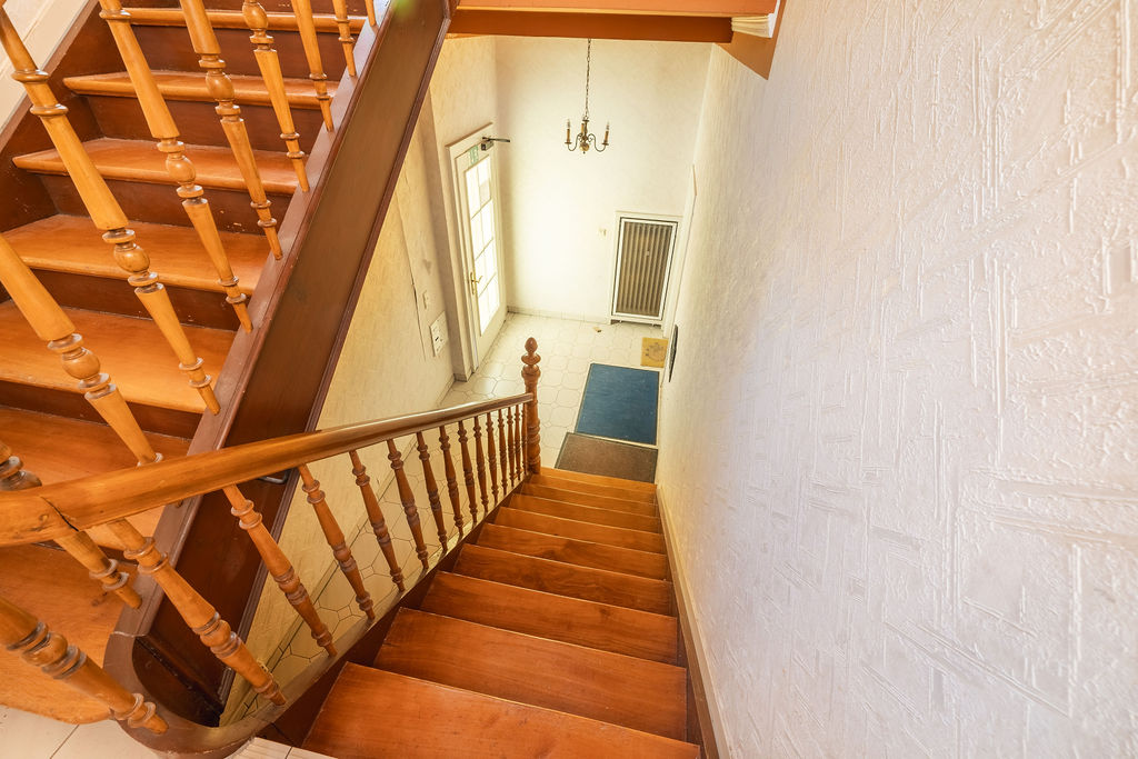 Treppe zur Wohnung